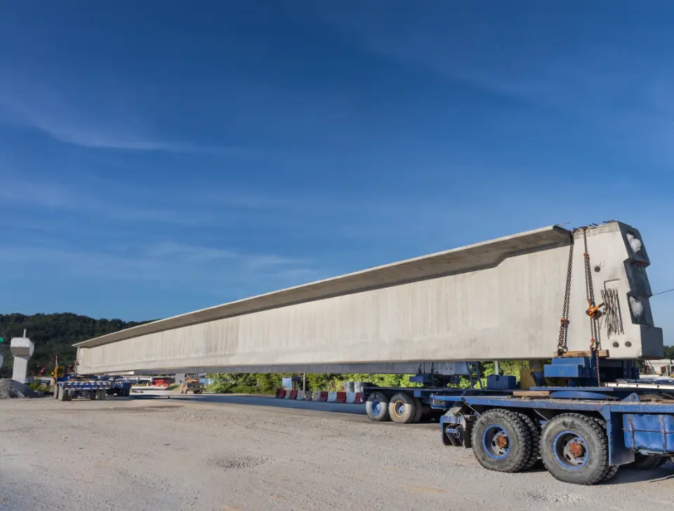 Especialistas en carga sobredimensionada y de gran peso